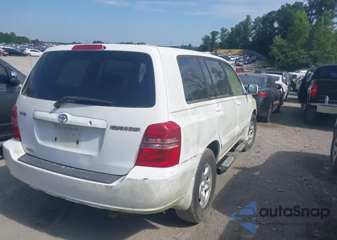 2003 Toyota Highlander из США, поврежденный, VIN JTEGD21A230065454